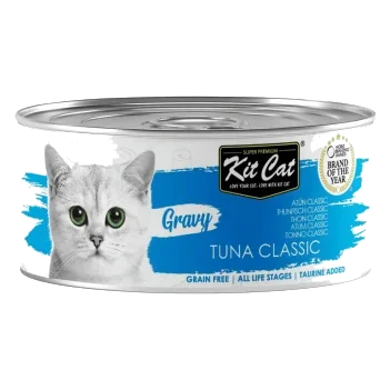 Wet cat food Kit Cat Gravy classic tuna 70 g