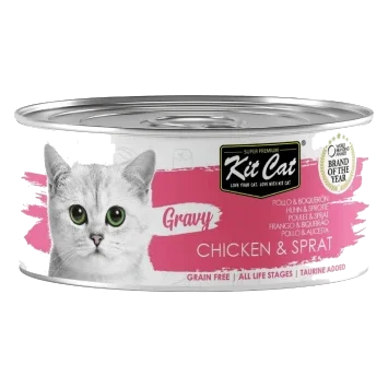Wet cat food Kit Cat Gravy chicken and anchovy 70 g