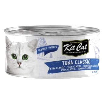 Wet cat food Kit Cat Toppers tuna with katsuobushi in jelly 80 g