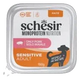 Schesir Monoprotein pork wet adult dog food, 150 g tray