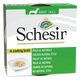Schesir natural chicken wet adult dog food, 85 g tin