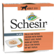 Schesir chicken with papaya in jelly, wet adult dog food, 150 g