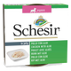 Schesir Puppy chicken with aloe in jelly, wet puppy food, 150 g