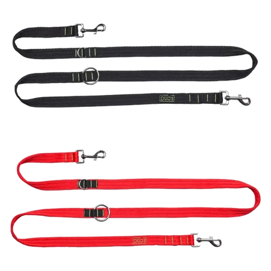 Bub's padded 3-position dog training lead