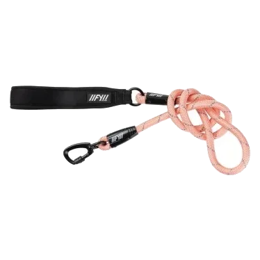 FuzzYard FY Active Rope Dog Lead in Peach, 155 cm