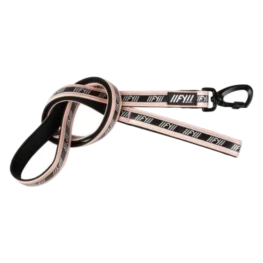 FuzzYard FY Active Neoprene Dog Lead in Peach, 140 cm