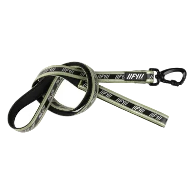FuzzYard FY Active Neoprene Dog Lead in Khaki, 140 cm