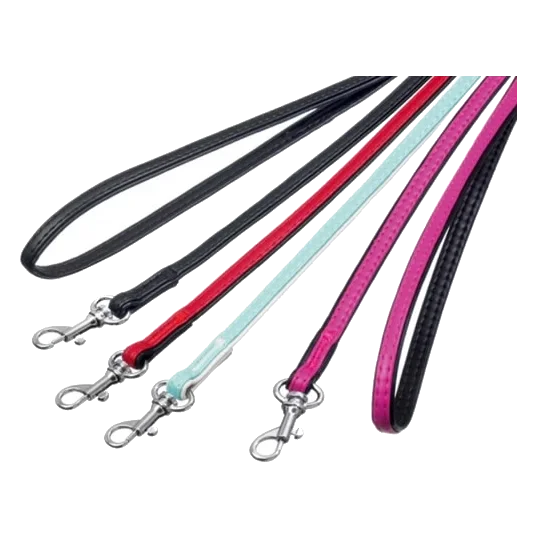 Art Leather Plus Paris leather dog lead, 110 cm, T1 and T2