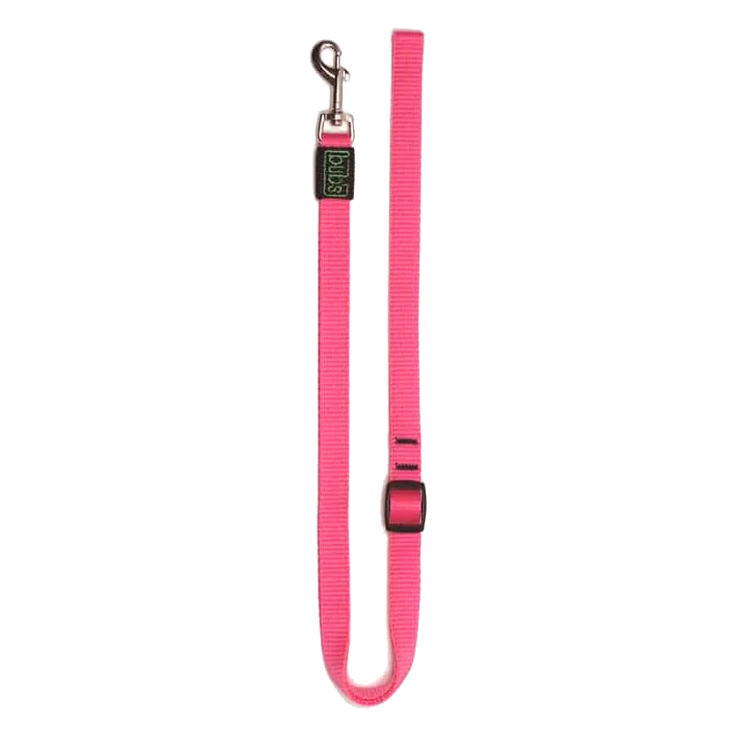 Bub's Pink retractable dog lead