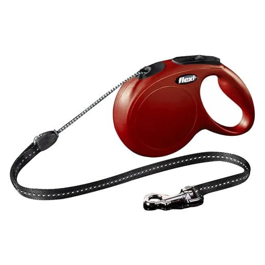 Flexi Classic retractable cord dog lead, sizes XS, S and M