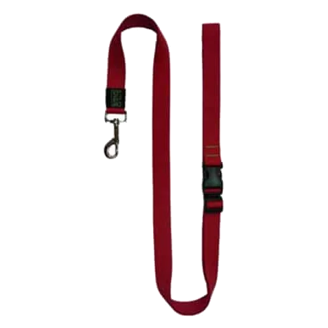 Bub's hands-free dog lead, red or black
