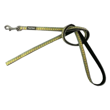 Padded neoprene dog lead FuzzYard Piña Colada, size XS