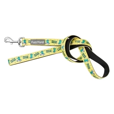 FuzzYard Sk8ter Gator Padded Neoprene Dog Lead