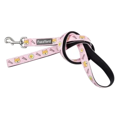 Padded neoprene dog lead FuzzYard SuShiba