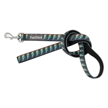 Padded neoprene dog lead FuzzYard Volt!