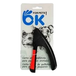 Guillotine nail clipper for dogs, cats and small animals