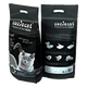 Coziecat activated carbon bentonite cat litter, 5 litres