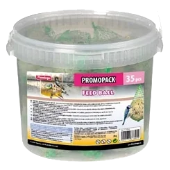 Tub of 35 fat balls for wild birds