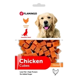 Chicken Cubes Dog Treats, 85 g