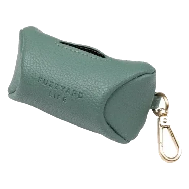 FuzzYard Life Atelier Dog Poo Bag Dispenser in Myrtle Green