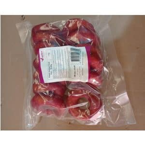 Duck donut dog chews, 9 cm, 70–80 g, 1 kg