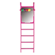 Bird ladder with mirror, 6 × 20 cm