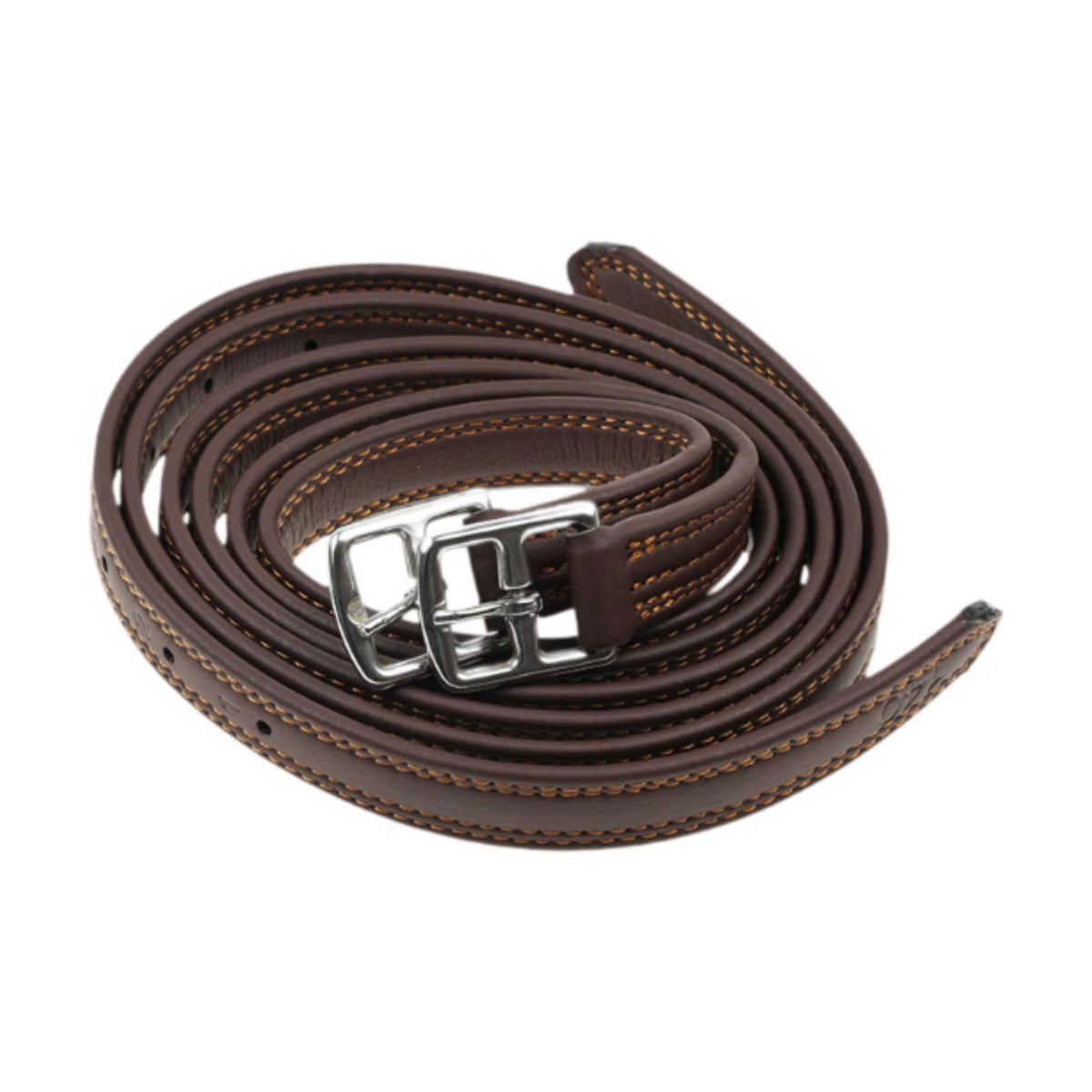 Adjustable leather stirrup leathers, 2 pieces – view 8