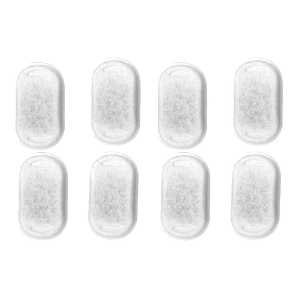 8 replacement filters for 2.2 L cat water fountain