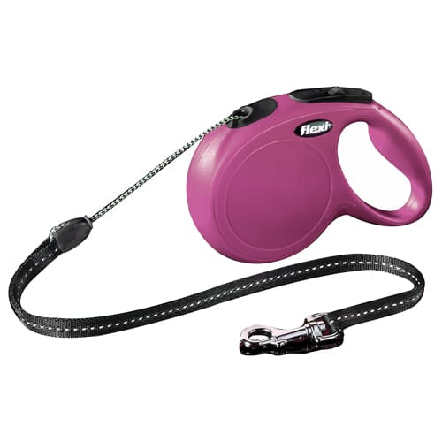 Flexi Classic retractable dog lead, cord, size 1 (XS)