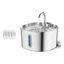 2.2 L stainless steel cat water fountain with 4 replacement filters