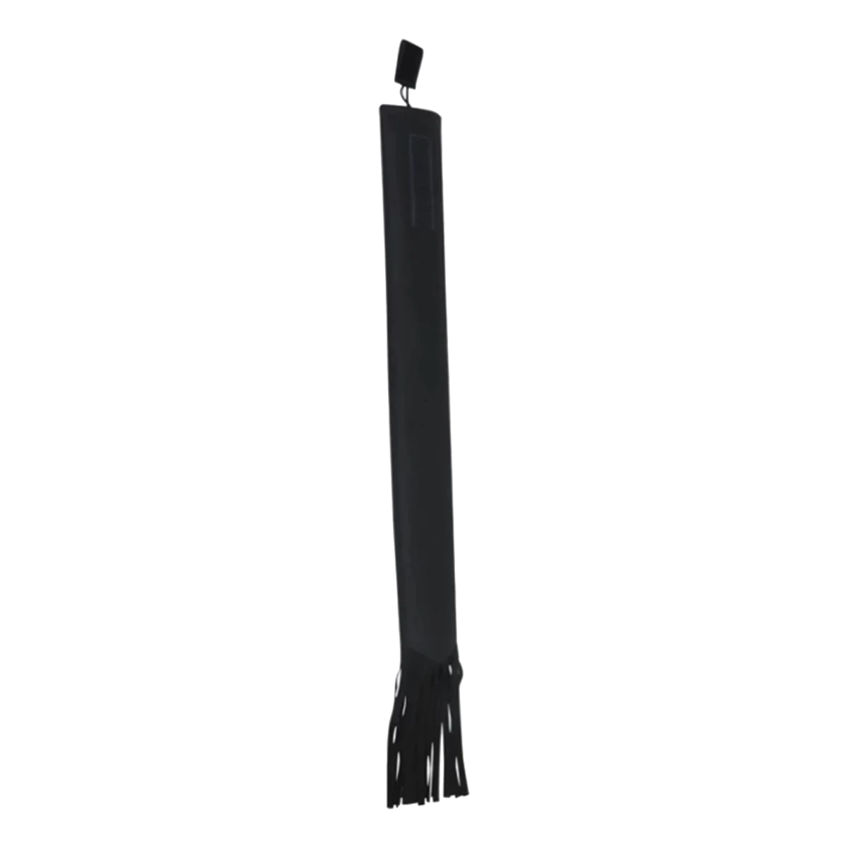 Black horse tail bag with fringes