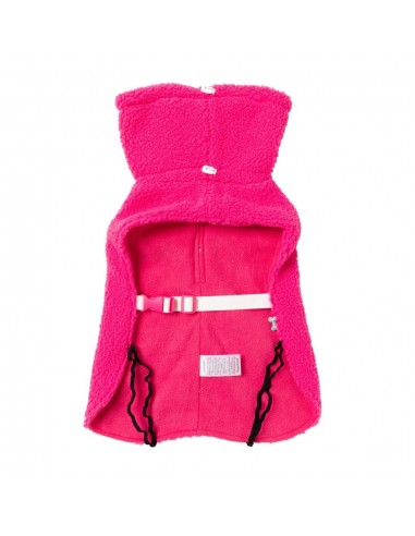 FuzzYard The Snuggle high-neck dog coat, pink (size 1)