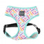 FuzzYard Bubblegum Burst breathable dog harness (size S)