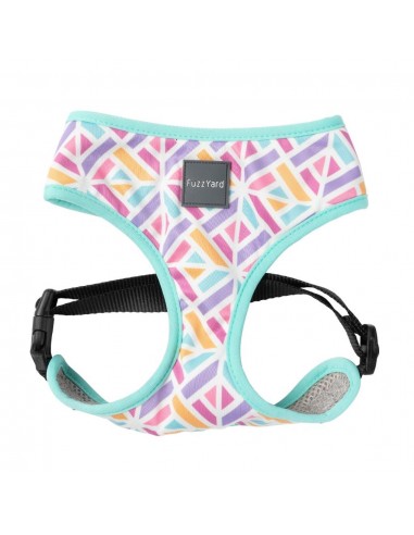FuzzYard Bubblegum Burst breathable dog harness (size S)