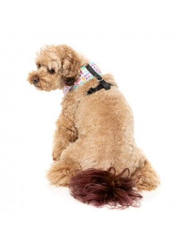FuzzYard Bubblegum Burst breathable dog harness (size XS)