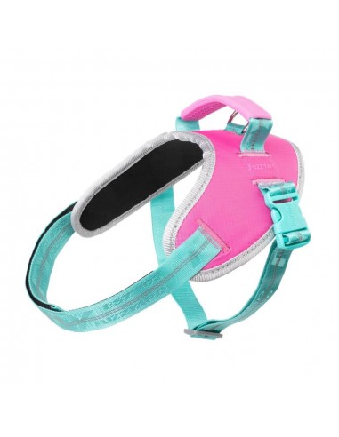 FuzzYard Flash Bubblegum Reflective Dog Harness