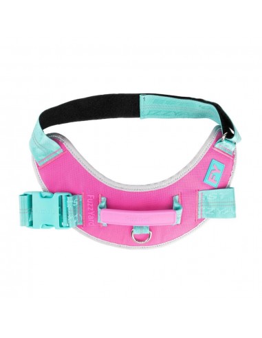 FuzzYard Flash Bubblegum Reflective Dog Harness