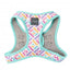 FuzzYard Bubblegum Burst Breathable Step-In Dog Harness