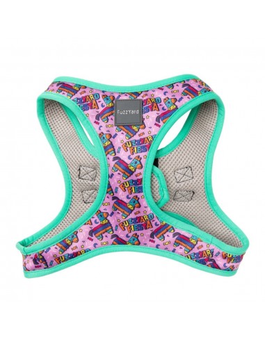 FuzzYard Fiesta Step-In Dog Harness, Breathable and Reflective