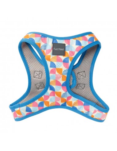 FuzzYard Fresh Zest Step-In Dog Harness, Breathable and Reflective