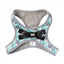 FuzzYard Mint Fizz step-in dog harness with reflective strips