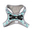 FuzzYard Mint Fizz step-in dog harness with reflective strips