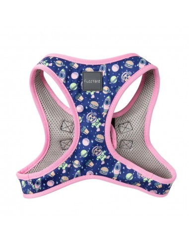 FuzzYard Pluto Pup step-in dog harness with reflective strips