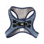 FuzzYard Thornbury Aegean Blue step-in dog harness with reflective strips