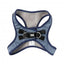 FuzzYard Thornbury Aegean Blue step-in dog harness with reflective strips