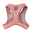 FuzzYard Thornbury Brick Red step-in dog harness with reflective strips