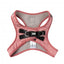 FuzzYard Thornbury Brick Red step-in dog harness with reflective strips