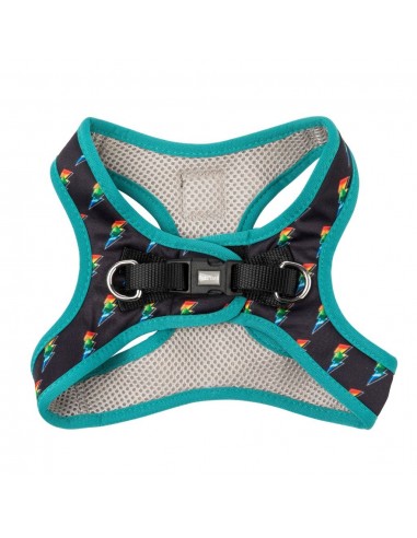 FuzzYard Volt! step-in dog harness with reflective strips