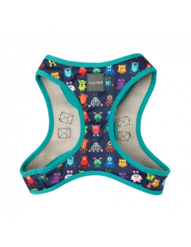 FuzzYard Yardsters step-in dog harness with reflective strips