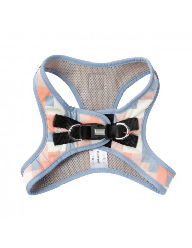 FuzzYard Yazd step-in dog harness with reflective strips